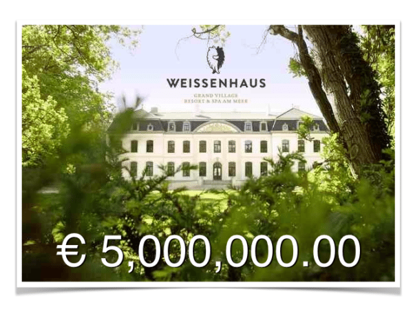 Weissenhaus at 5 million