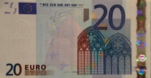 20 Euros Money