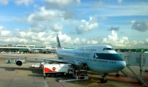 Airplane Jet Cathay Pacific