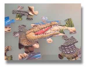 Aligator Puzzle Crocodile