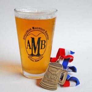 Appalachian Mountain Brewery honeybadger