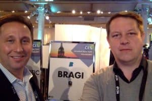 Bragi at CES NYC Dash Nikolaj Hviid