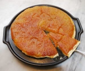 Tarte tatin pie food