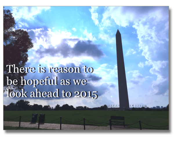 Reason to Be Hopeful 2015 Washington DC