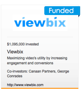 Viewbix Funded on OurCrowd