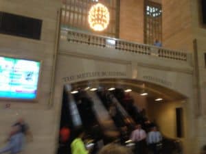 Escalator Grand Central Station New York