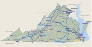 Virginia Map