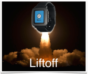 Pebble Time Liftoff