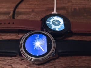 Olio watch charging