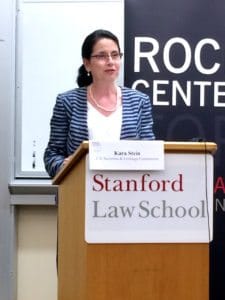 SEC Commissioner Stein at Stanford Law School 2015