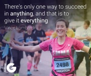 justgiving runner