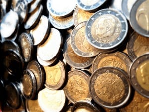 EU coins money Europe