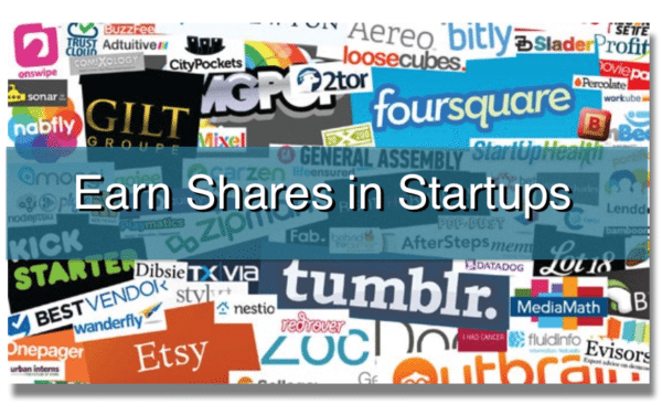 Earn Shares in Startups