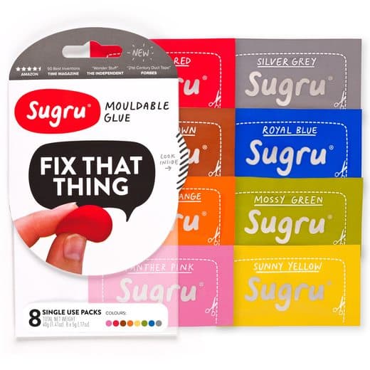 Fix almost anything at home with an 8-pack of Sugru Moldable Glue