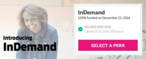 Indiegogo Indemand