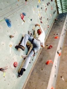 Women Climbing Risk