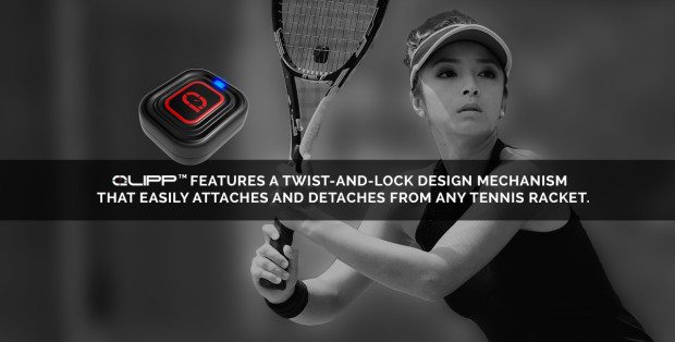 テニスセンサー tennis sensor qlipp Up your game with the QLIPP Tennis Sensor - Newegg Insider