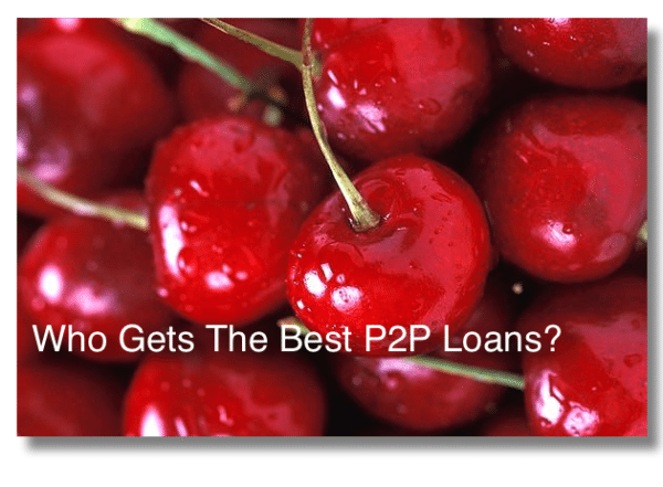 Cherry Picking P2P Loans Peer to peer