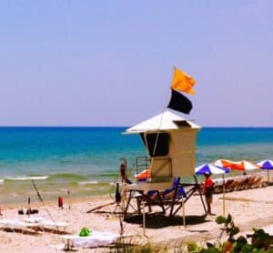 Life Guard Shack Palm Beach Florida Beach