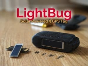 LightBug Solar Powered GPS Tag