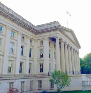 US Department of Treasury Washington DC