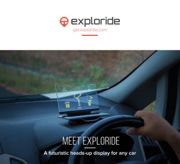 exploride dashboard