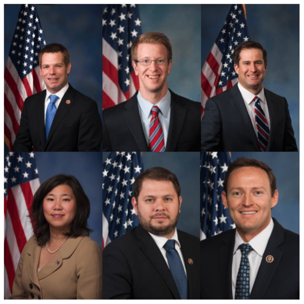 Eric Swalwell Derek Kilmer Seth Moulton Grace Meng Ruben Gallego and Patrick Murphy