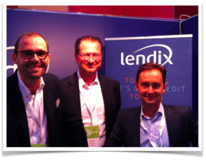 Lendix team  Olivier Goy Pascal Ouvrard Patrick de Nonneville