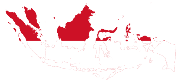 indonesia map