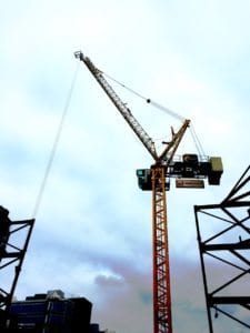 Construction crane UK