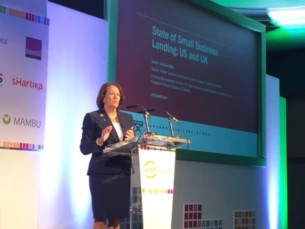 Karen Mills at Lendit London 2015