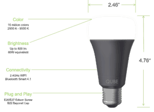 QUBE LED Bulb