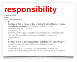 Responsibility