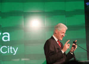 Bill Clinton at Kiva NYC