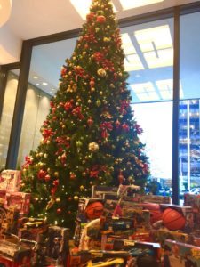 Christmas Tree with Gifts Presents