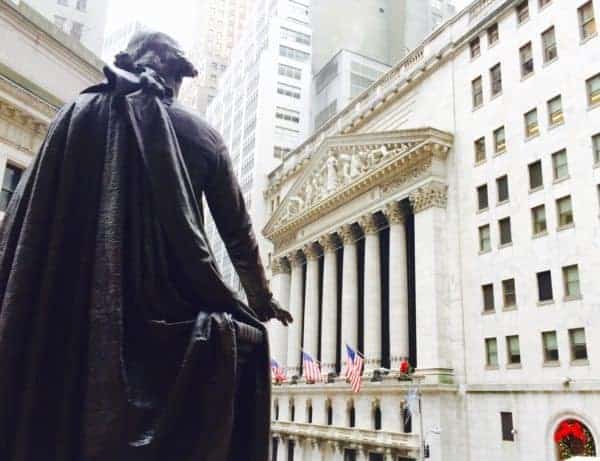 George Washington NYSE Stock Exchange
