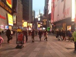 Love Time Square New York City