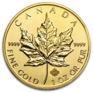 Gold Maple Dollar Money Canada