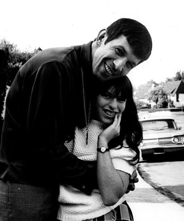 Leonard Nimoy with Daughter