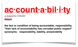 Accountability