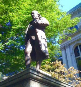 Benjamin Franklin Statue Boston