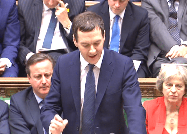 George Osborne on Budget March 2016