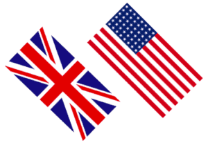 US and UK Flags