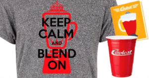 Coolest Cooler Keep Calm and Blend On