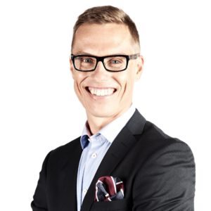 Minister of Finance Alexander Stubb