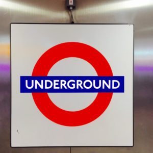 Underground Metro London UK