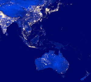 Asia Pacific at Night