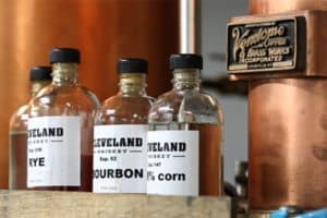 Cleveland Whiskey Bottles