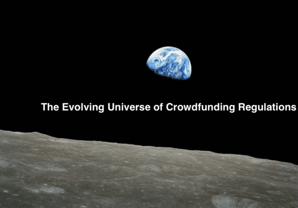 The Evolving Universe of Crowdfunding Regulations