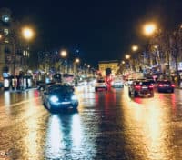 Champs Elysee Arc de Triomphe Paris France